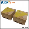 HP-21816 Hopax Kraf Cube Notes (Brown Color) 3"X3"