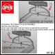 Open OP-D1 Paper Drill Punch 1-Hole