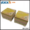 HP-21817 Hopax Kraf Cube Notes (Mix Color) 3"X3"