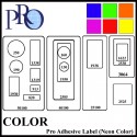 Pro Adhesive Label (6 Colors)