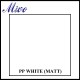 Mivo Sticker Label A4 (White)