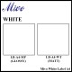 Mivo Sticker Label A4 (White)