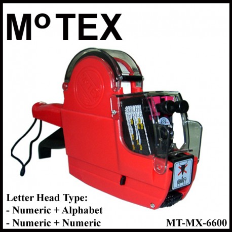 Motex MT-MX-6600 Price Machine (Double Line)