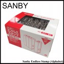 SANBY Endless Stamp (Alphabet)
