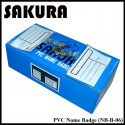NB-B-06 Sakura PVC Name Badge