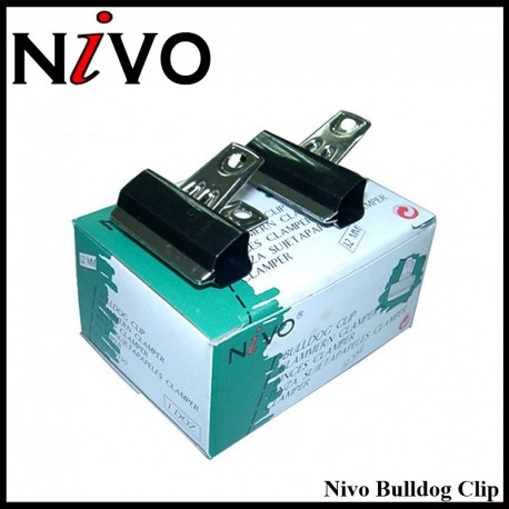Nivo Bulldog Clip (Black)