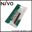 Nivo Double Clip (Blister Card)