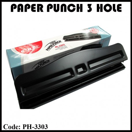 PH-3303 Paper Punch (3-Hole)