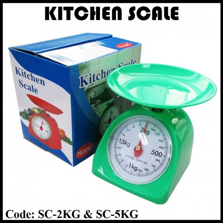 Kitchen Weight Scale (2KG & 5KG)