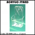 SD-8800 Acrylic Stand (1 Layer) A4-1/3