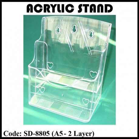SD-8805 Acrylic Stand (2 Layer) A5