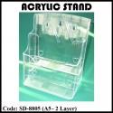 SD-8805 Acrylic Stand (2 Layer) A5