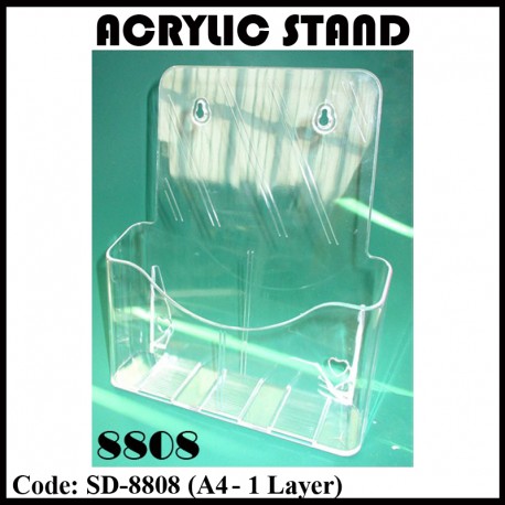 SD-8808 Acrylic Stand (1 Layer) A4