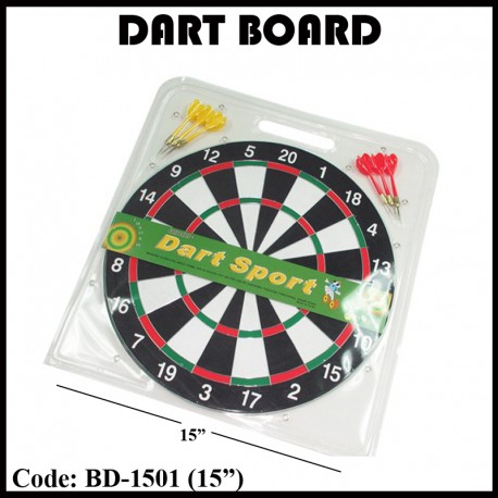 BD-1501 Dart Board 15"