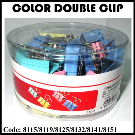 Color Double Clip (Drum Pack)