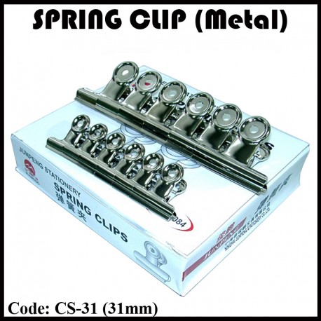 CS-31 Silver Spring Clip (Metal)