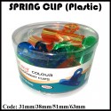 Color Spring Clip (Plastic)