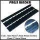 Plastic Press Binder (Black)