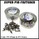 Silver Pin Fastener (25mm & 31mm)