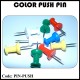 PIN-PUSH Pin (Color)