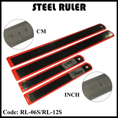 Steel Ruler (RL-06S & RL-12S)