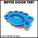 TR-009 Water Color Tray (8-Hole)