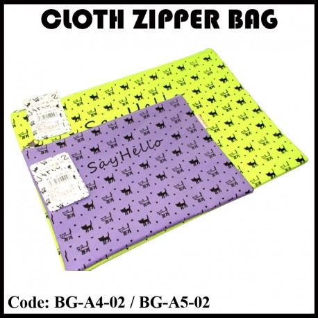 Cloth Zipper Bag (A4&A5)