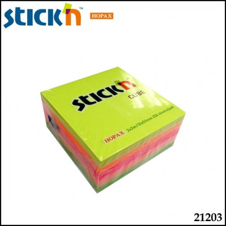 Hopax Cubes Notes 51mmx51mm (Neon Color)