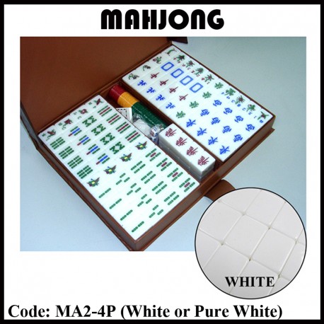 MA2-4P Mahjong (White or Pure White)