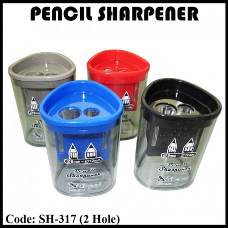 SH-317 Pencil Sharpener (2-Hole)
