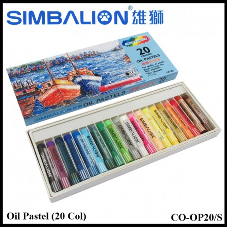 CO-OP20/S Simbalion Oil Pastel (20 Col)