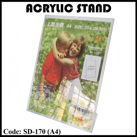 SD-170 Acrylic Stand (L Shape)