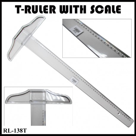 RL-138T-S T-Ruler With Scale