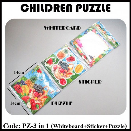 PZ-3in1 Children Puzzle Set