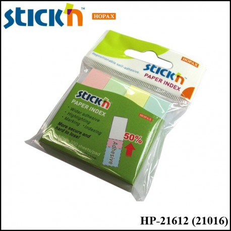 Hopax Index Note Pad 50mmx12mm (Paper Type) - 21612