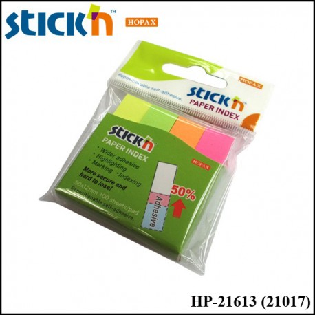 Hopax Index Note Pad 50mmx12mm (Paper Type) - 21613