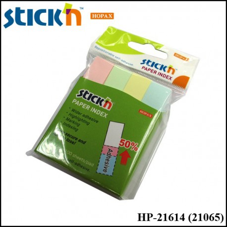 Hopax Index Note Pad 76mmx14mm (Paper Type) - 21614