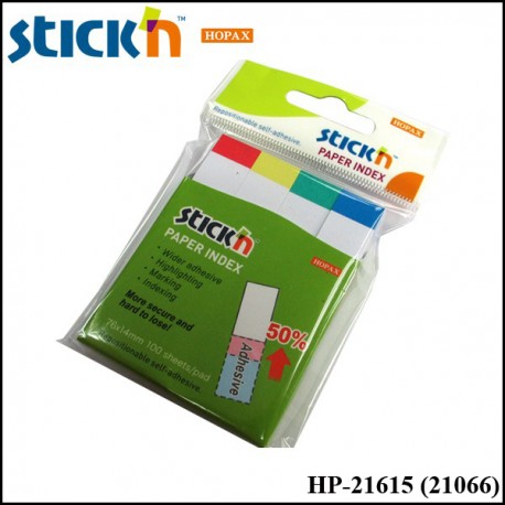 Hopax Index Note Pad 76mmx14mm (Paper Type) HP-21615