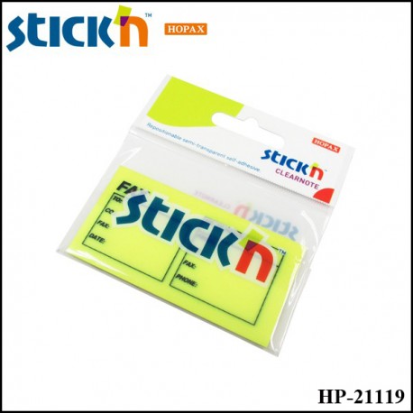 Hopax Message Notes Pad (Film Type) 21119
