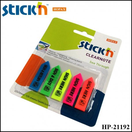 Hopax Message Notes Pad (Film Type) 21192