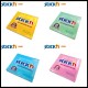 Hopax Stick On Notes 360 (Pastel Color) 3"X3"