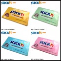 Hopax Stick On Notes 360 (Pastel Color) 3"X5"