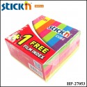 HP-27053 Hopax Value Cubes Notes 76mmx76mm (Neon Color)