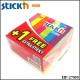 Hopax Value Cubes Notes 76mmx76mm (Neon Color) HP-27055