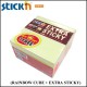 Hopax Value Cubes Notes 76mmx76mm (Neon Color) HP-27055