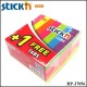 HP-27056 Hopax Value Cubes Notes 76mmx76mm (Neon Color)