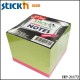 Hopax Cubes Notes 76mmx76mm (Neon Color) HP-21172