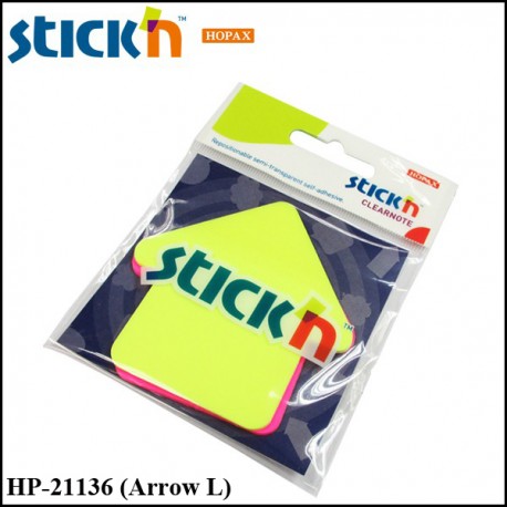 Hopax Die-Cut Clear Notes HP-21136