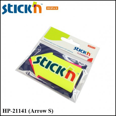 Hopax Die-Cut Clear Notes HP-21141