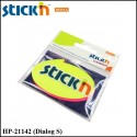 HP-21142 Hopax Die-Cut Clear Notes